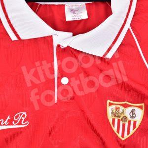 1992-93 Sevilla FC Away Shirt #10 MARADONA (L) Front Runner Retro Vintage - Image 3