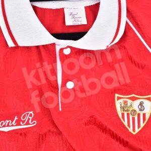 1992-93 Sevilla FC Away Shirt #10 MARADONA (XL) Front Runner Retro Vintage - Image 3