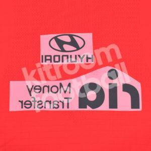 2022-23 Atlético Madrid Ria Money Transfer + Hyundai White Sponsor Patch Liga Repro - Image 3