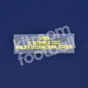 FIFA World Cup Qatar 2022 Japan MDT Patch Home vs Spain Repro - Image 3