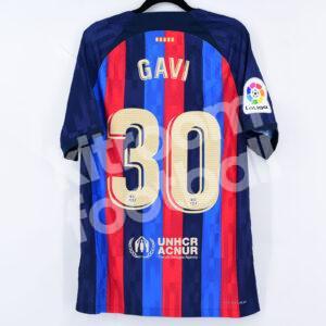 2022-23 Barcelona Home Match Shirt #30 GAVI M Dri-FIT ADV La Liga
