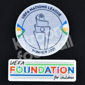 Original Player Issue UEFA Nations League 2021 Winner France Patch