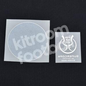 Original Player Issue 2021-22 Supercopa 2022 Patch Real Madrid Goalkeeper - Image 3