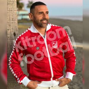 80s Atletico Madrid Inspired Retro Jacket Chaqueta - Image 4