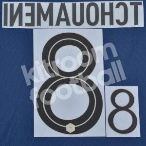 FIFA World Cup 2022 Qatar France Name Number Set Home #8 TCHOUAMENI Repro - Image 3