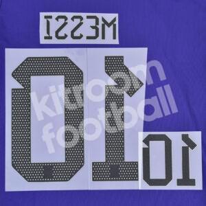 FIFA World Cup Qatar 2022 Argentina Name Number Set #10 MESSI Away Repro - Image 3