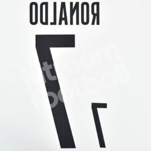 FIFA World Cup 2022 Qatar Portugal Name Number Set #7 RONALDO Away Repro - Image 3