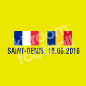 UEFA Euro 2016 Romania Match Detail Transfer MDT Patch vs France Repro