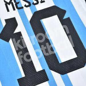 FIFA World Cup Qatar 2022 Argentina Name Number Set #10 MESSI Home Repro - Image 4