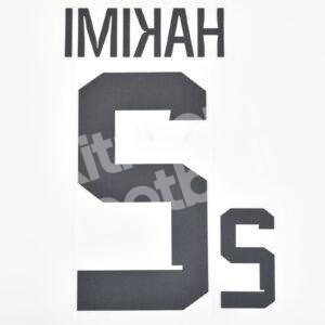 FIFA World Cup Qatar 2022 Morocco Away Name Number Set #2 HAKIMI Repro - Image 3