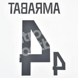 FIFA World Cup Qatar 2022 Morocco Away Name Number Set #4 AMRABAT Repro - Image 3