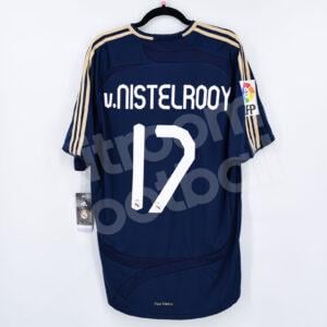 2007-08 Real Madrid Away Shirt #17 Van NISTELROOY L BNWT - Image 1