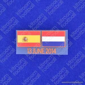 World Cup 2014 Netherlands Match Detail MDT Patch vs Spain Repro - Image 3