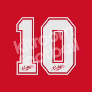 Sevilla Number Retro #10 MARADONA Flock Terciopelo Dorsal Bukta Repro