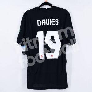 2021-22 Canada Away Shirt #19 DAVIES M FIFA Qatar World Cup 2022 Qualifiers - Image 1