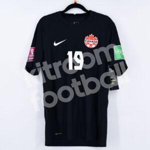 2021-22 Canada Away Shirt #19 DAVIES M FIFA Qatar World Cup 2022 Qualifiers - Image 3
