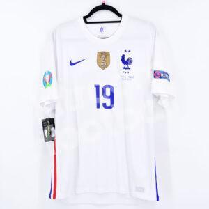 UEFA EURO 2020 21 France Away Shirt #19 BENZEMA L vs Portugal - Image 3