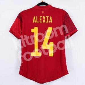 2020-21 Spain Home Womens Shirt #14 ALEXIA M BNWT