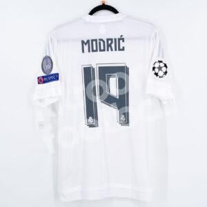 Final Champions League Milano 2016 Real Madrid Shirt #19 MODRIC Adizero M - Image 1