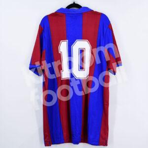 Official Retro 1980s Barcelona Home Shirt #10 MARADONA Licensed - Image 1