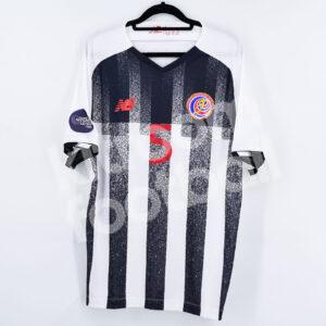 2021 Costa Rica Away Shirt Match Worn #5 C. BORGES Concacaf Nations League - Image 3