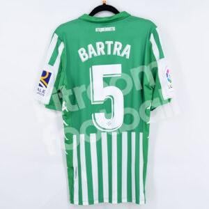 2019-20 Betis Player Issue Home Shirt #15 BARTRA M La Liga