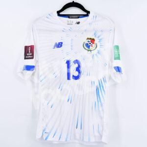 2022 Panama Away Shirt Match Worn #13 GONDOLA vs USA FIFA World Cup Qualifers - Image 3