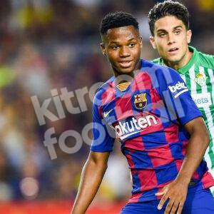 2019-20 Barcelona La Liga Player Issue Home Shirt #31 ANSU FATI (Nike) (Size M) - Image 4