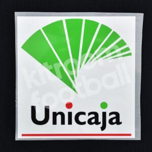2004-06 Malaga CF Unicaja Sponsor Patch Parche Publicidad Repro