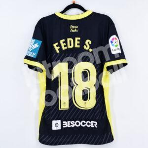 2018-19 Granada Third Shirt #18 FEDE S. Match Worn Camiseta Utilleria - Image 1