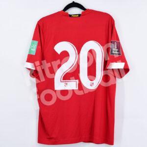 2022 Panama Away Shirt Match Worn #20 vs USA FIFA World Cup Qualifers