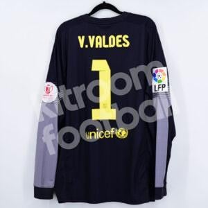 2013-14 Barcelona Goalkeeper Shirt #1 VICTOR VALDES L BNWT Final Copa del Rey - Image 1