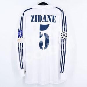 2002 Real Madrid Final Champions League Shirt #5 ZIDANE (Very Good) L - Image 1