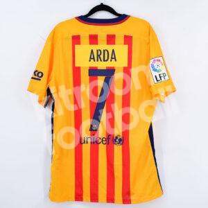 2015-16 Barcelona Away Authentic Shirt #7 ARDA (Fair) L - Image 1