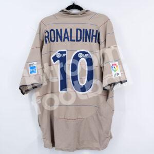 2003-04 Barcelona Away Shirt #10 RONALDINHO (Very Good) XL - Image 1