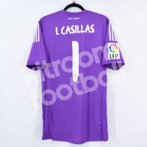 2013-14 Real Madrid Goalkeeper Shirt Player Issue #1 I. CASILLAS Adizero 8 La Liga - Image 1