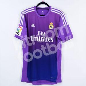 2013-14 Real Madrid Goalkeeper Shirt Player Issue #1 I. CASILLAS Adizero 8 La Liga - Image 3