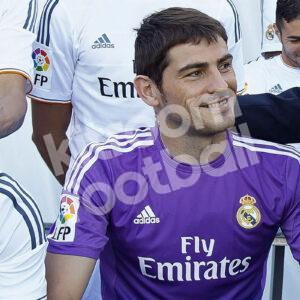 2013-14 Real Madrid Goalkeeper Shirt Player Issue #1 I. CASILLAS Adizero 8 La Liga - Image 5