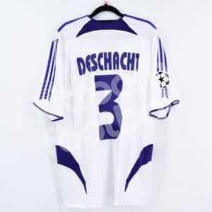 2005-06 Anderlecht Home Shirt #23 DESCHACHT Match Worn Formotion vs Liverpool