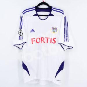 2005-06 Anderlecht Home Shirt #23 DESCHACHT Match Worn Formotion vs Liverpool - Image 3