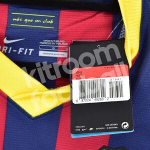 2013-14 Barcelona Home Authentic Match Shirt #10 MESSI L BNWT UCL - Image 4