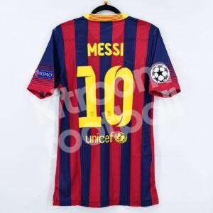 2013-14 Barcelona Home Authentic Match Shirt #10 MESSI M BNWT UCL - Image 1