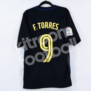 2016-17 Atletico Madrid Third Shirt #9 F. TORRES M (Good) - Image 1