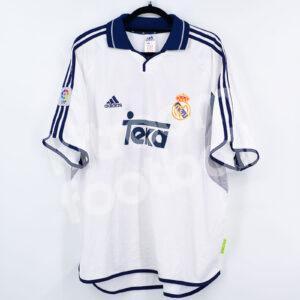 2000-01 Real Madrid Home Shirt #18 KARANKA Match Worn Equipment - Image 3