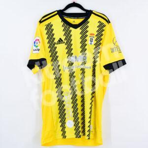 2020-21 Real Oviedo Away Shirt #22 BLANCO LESCHUK Match Worn - Image 3