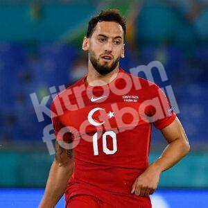 UEFA Euro 2020 2021 Turkey Home Shirt #10 ÇALHANOGLU Match Issued (Excellent) M - Image 6