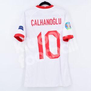 UEFA Euro 2020 2021 Turkey Away Shirt #10 ÇALHANOGLU Match Issued (Excellent) M