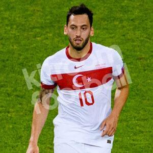 UEFA Euro 2020 2021 Turkey Away Shirt #10 ÇALHANOGLU Match Issued (Excellent) M - Image 6