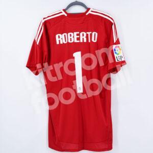2010-11 Real Zaragoza Goalkeeper Shirt #1 ROBERTO Formotion XL Match Worn - Image 1