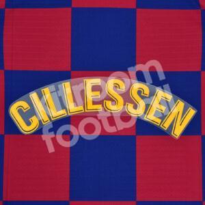 Original Player Issue 2018-21 Barcelona Home Name Block CILLESSEN La Liga